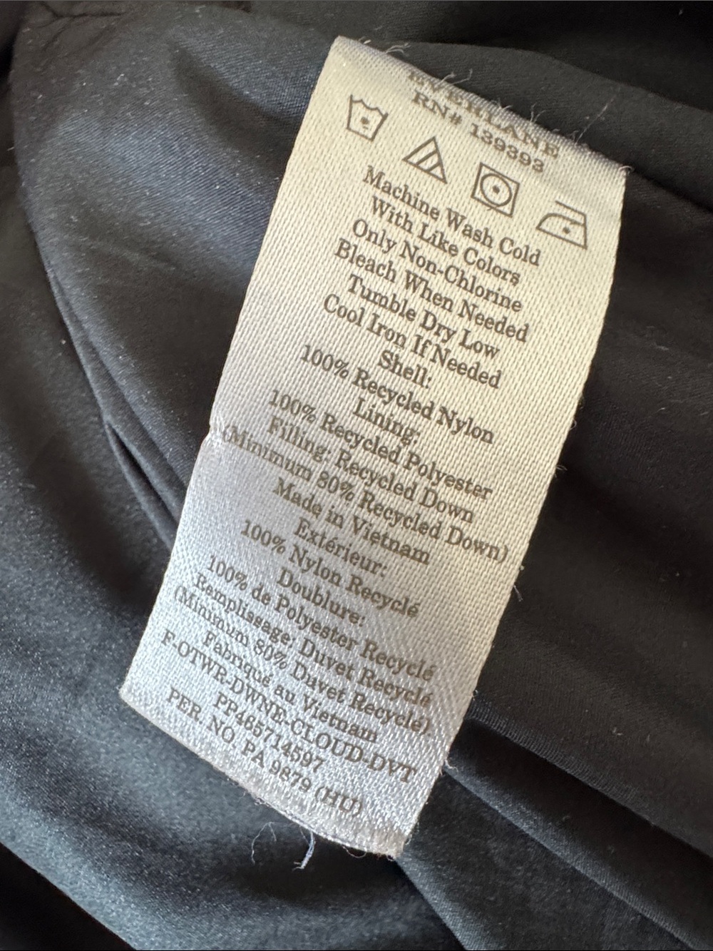 Everlane The Duvet Puffer Black Size Small - Picture 3 of 5